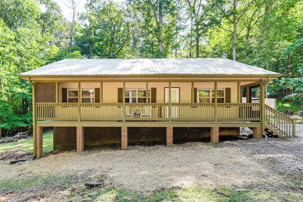 photo 1 of Ellijay Cabin: Private Fire Pit & Community Perks!