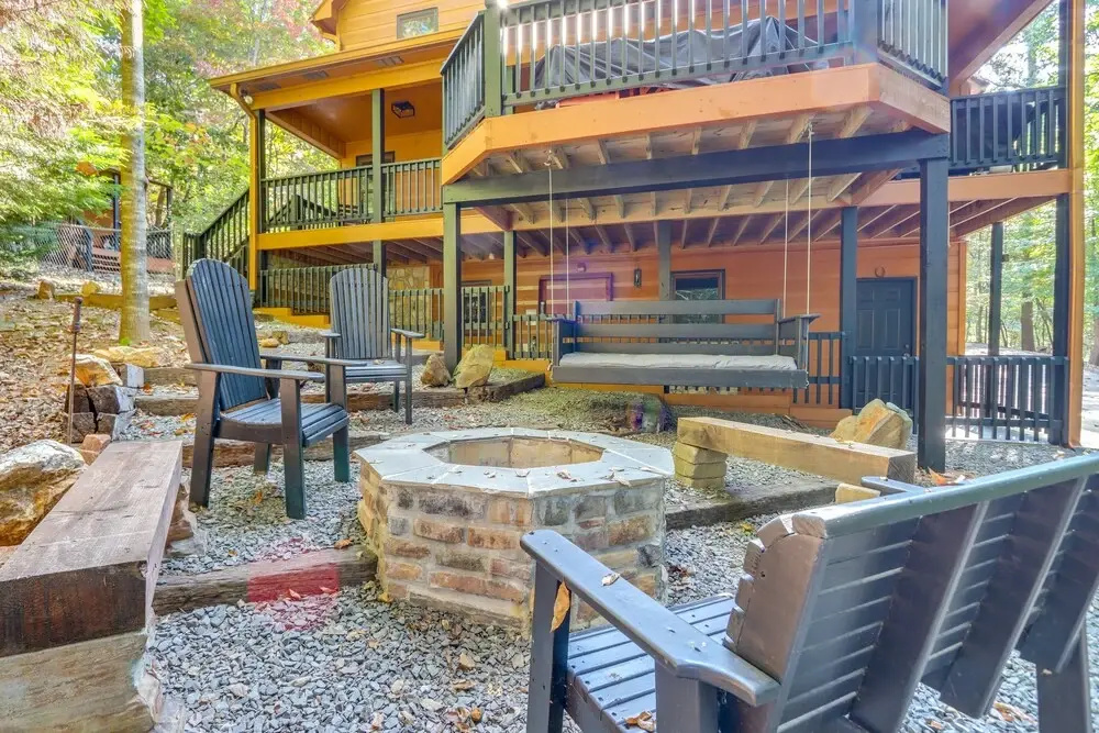 photo 1 of Ellijay Cabin Rental w/ Hot Tub & Resort Amenities