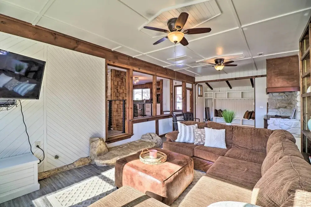 photo 1 of 'fish House' w/ Deck, Fire Pit & River Views