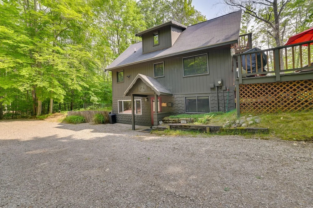 photo 1 of Gaylord Cabin w/ Game Room + Lake Access!