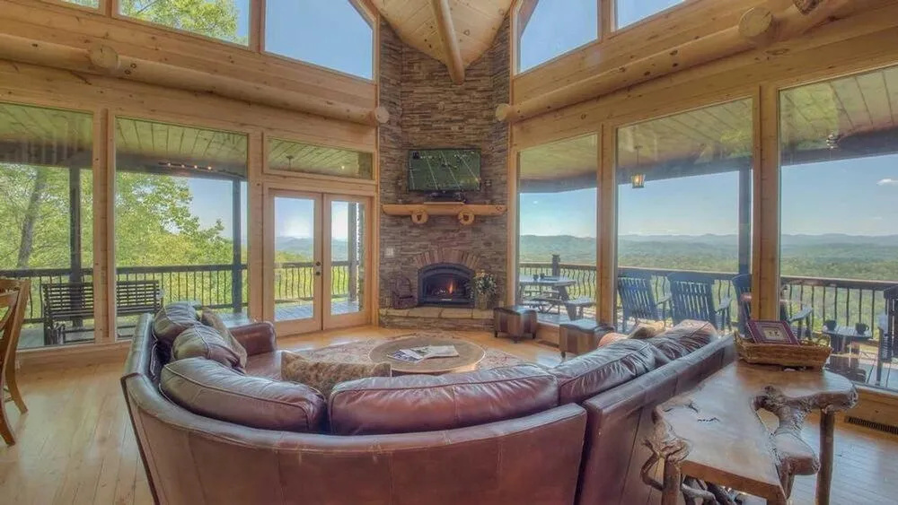 photo 1 of Glass Lodge by Escape to Blue Ridge