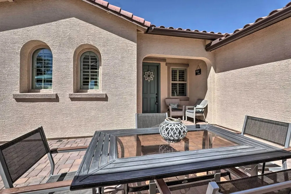 photo 1 of Sun-dappled Goodyear Home w/ Hot Tub & Fire Pit