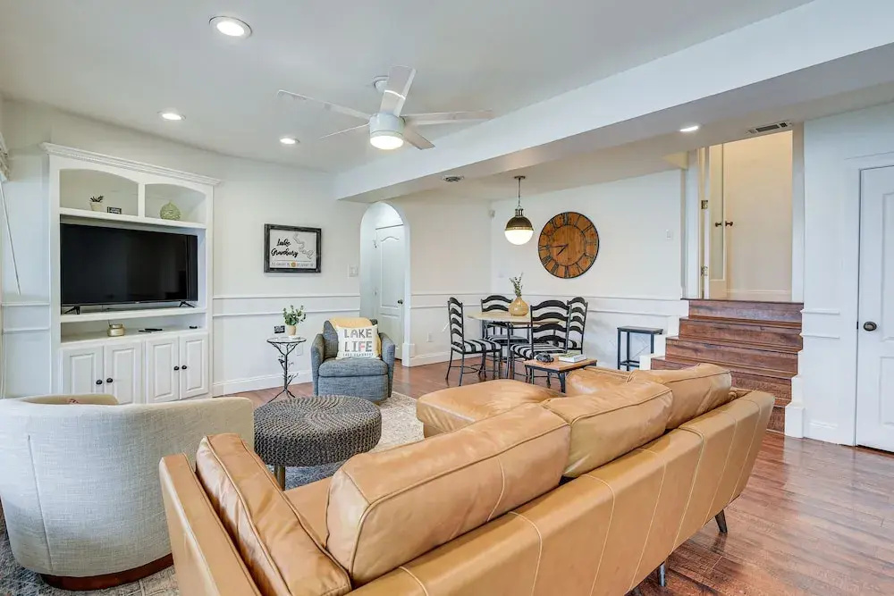 photo 1 of Gorgeous Granbury Lake Getaway w/ Pool & Dock!
