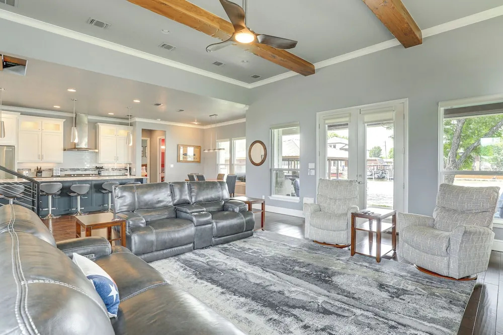 photo 1 of Gorgeous Granbury Lake House w/ Hot Tub & Dock!