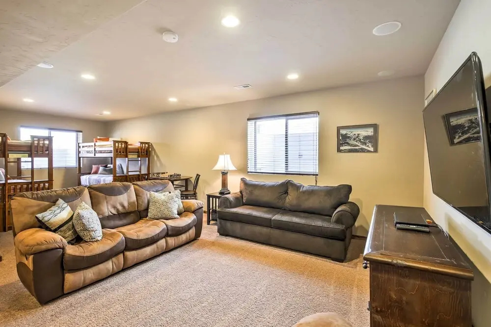 photo 1 of Patio, Fire Pit, & Ski Mountain View: Granby Home