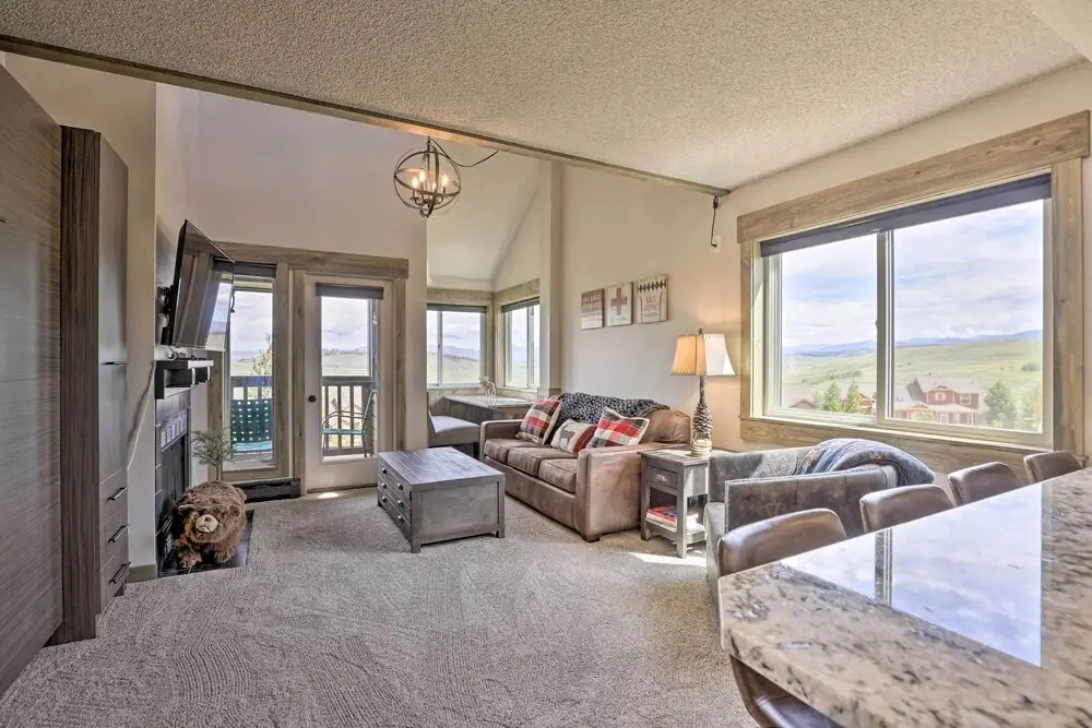 photo 1 of Updated Studio Loft in Granby: Epic Mountain Views