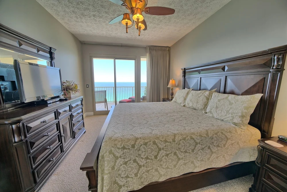 photo 1 of Stylish Oceanfront Condo with Beach and Picnic Area Access - Unit 1706 by RedAwning