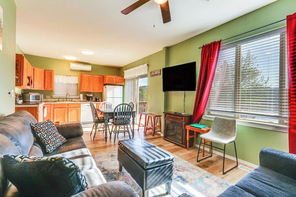 photo 1 of Harrison Home w/ Grill & Lake Views: Walk to Town!