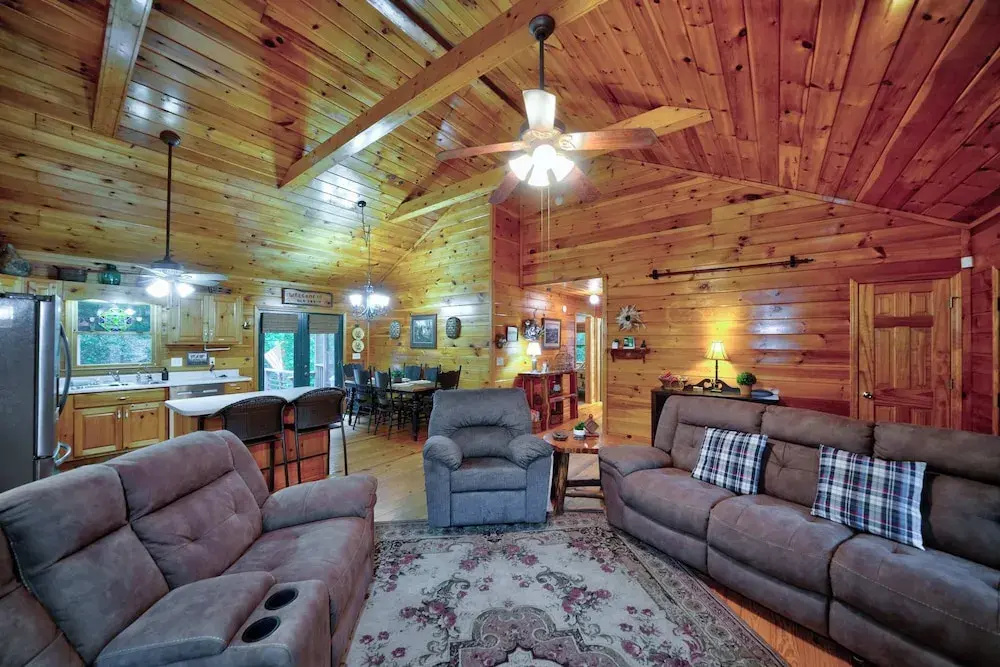 photo 1 of Mountain Community Home In Ellijay! Games, Private Hot Tub and Sunsets!