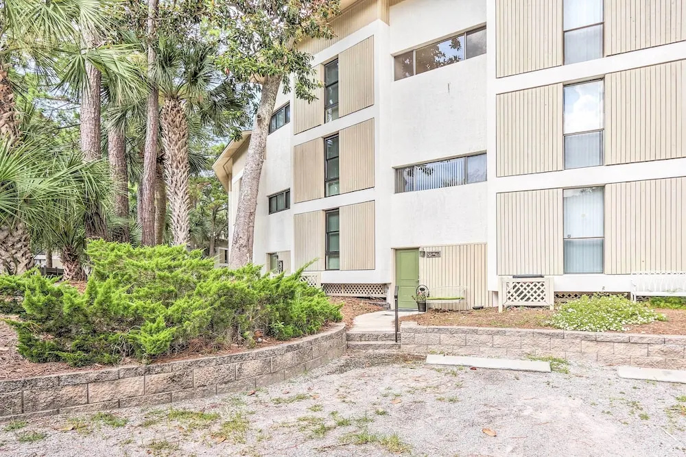 photo 1 of Patio & Walk to Beach: Hilton Head Island Townhome