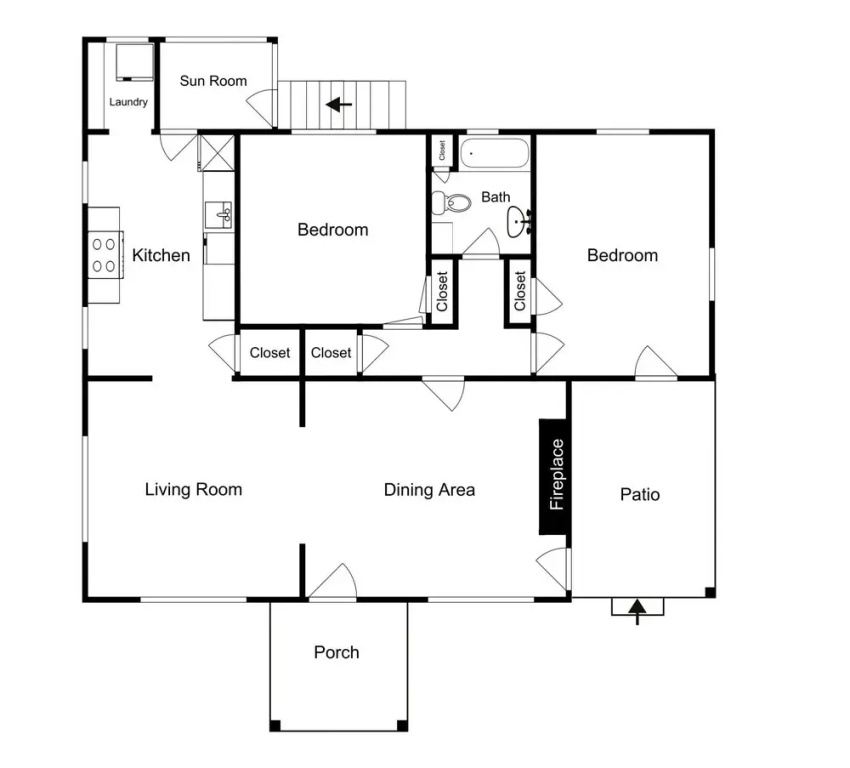photo 1 of Hip Bungalow - 2 Br Home