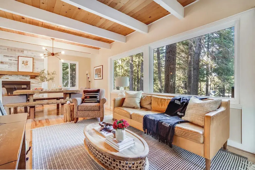 photo 1 of Hot Tub, Sauna, Game Room Modern 5bdr Family Cabin Homewood by Avantstay