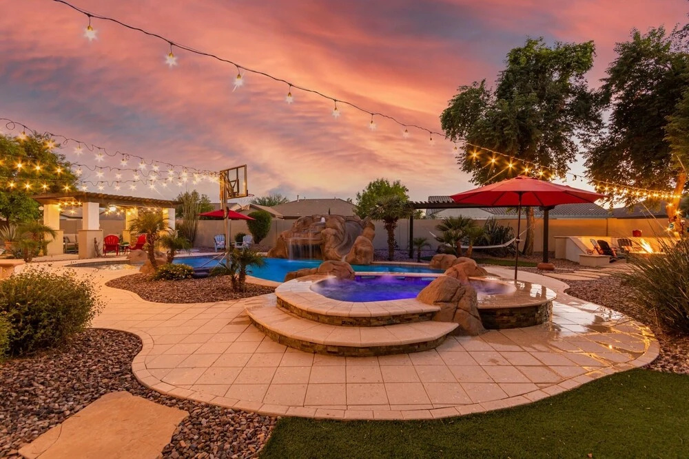 photo 1 of Immense Chandler 5 Bedroom Home Sleeps 10 Comfortably! Game Room Putting Green, Heated Pool and Spa. by RedAwning