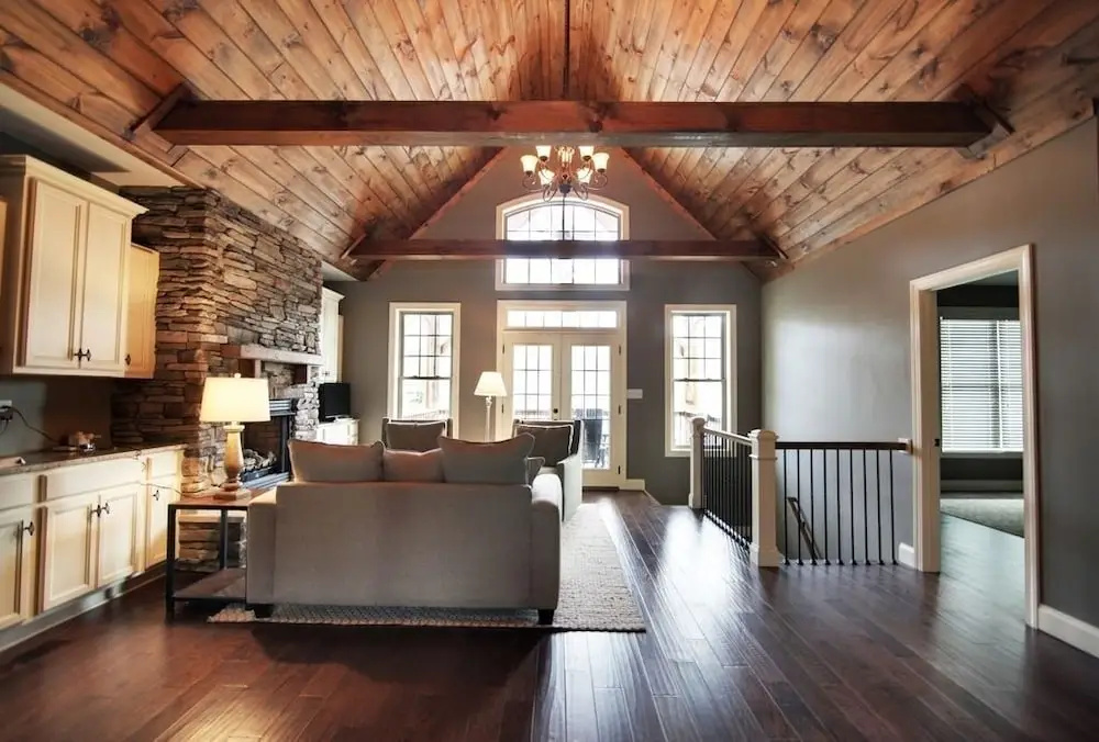 photo 1 of Lakefront Privacy On A Large Wooded Lake Lure, Lakefront 4 Bedroom Home