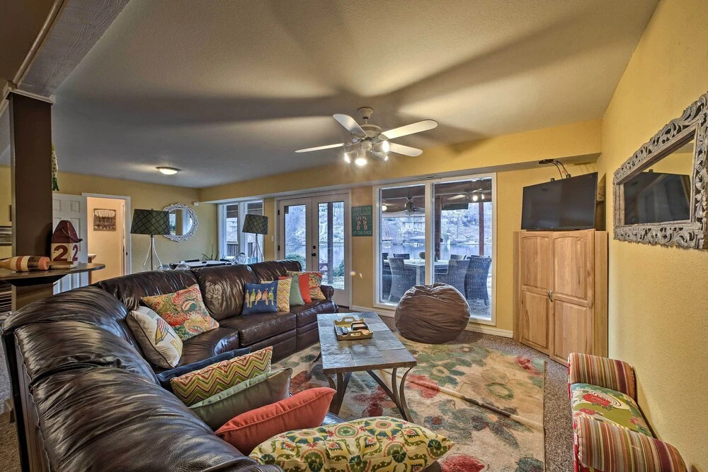 photo 1 of Lakefront Retreat w/ Dock & Beach: 2 Miles to Golf