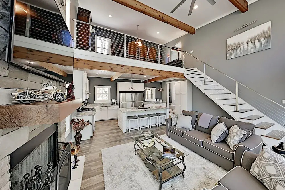 photo 1 of Lavish W/ Hot Tub - Near Asheville, Skiing 3 Bedroom Home