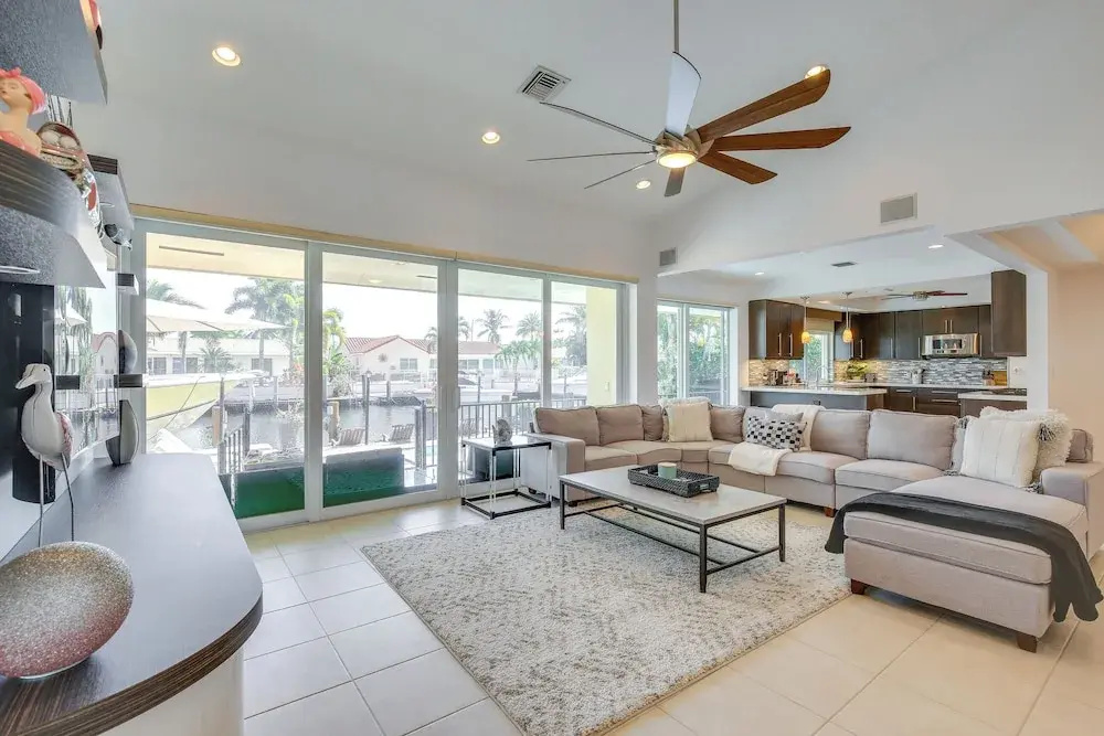 photo 1 of Canal Access & Pool: Lighthouse Point Getaway!