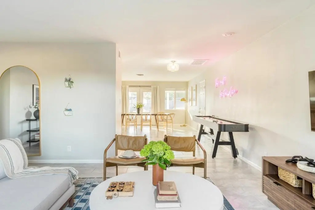 photo 1 of Lotus by Avantstay Basketball Court, Pool, Bbq, Outdoor Dining & Fire Pit!