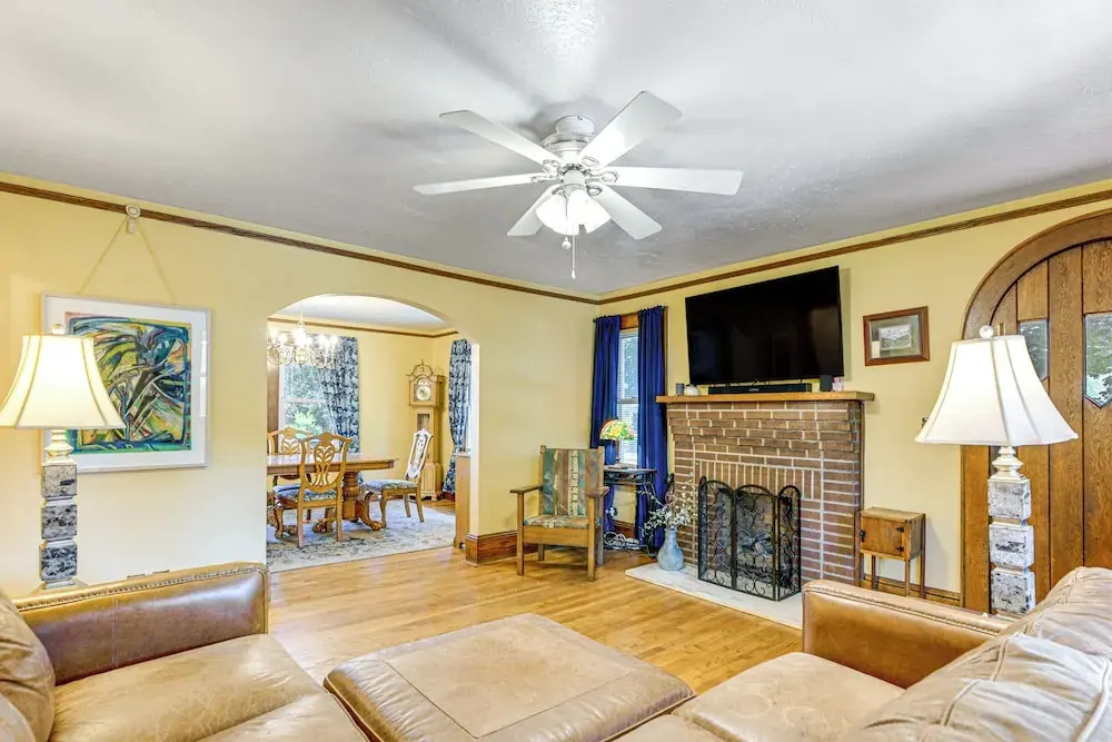photo 1 of Lovely Waynesville Home w/ Yard: Pet Friendly