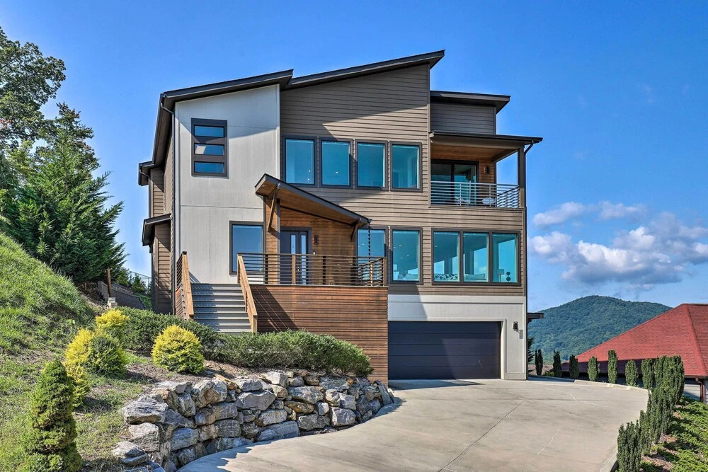 photo 1 of Luxe Asheville Home w/ Stunning Mountain Views!