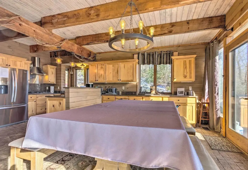 photo 1 of Golf, Sauna, Creek: Spectacular Smoky Mtn-view Gem