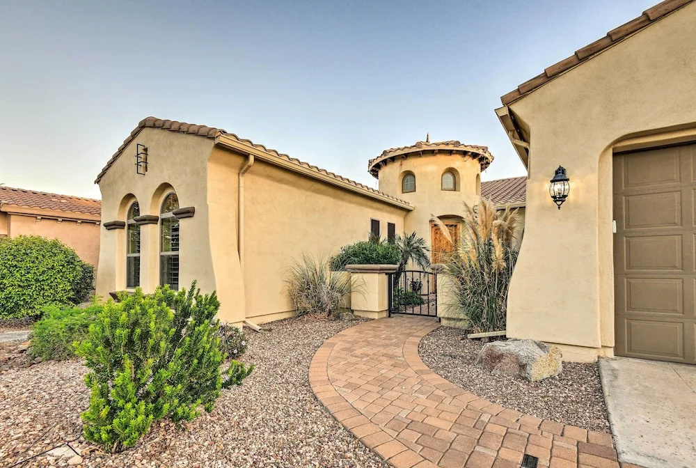 photo 1 of Heated Pool + Putting Green: Luxe Gilbert Home