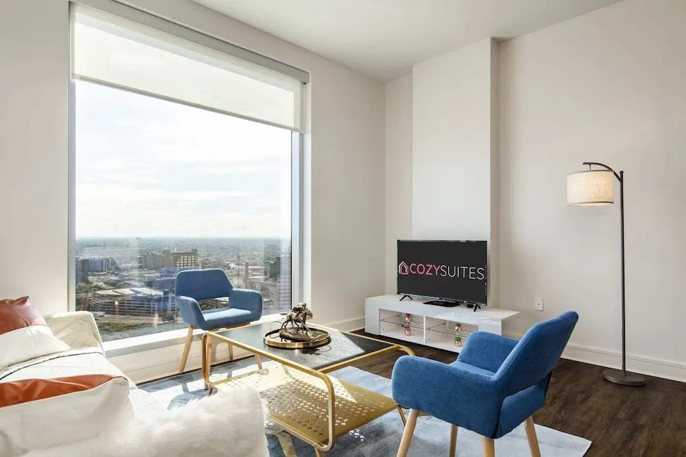 photo 1 of Luxurious High Rise 1BR With Louisville Flair by Cozysuites