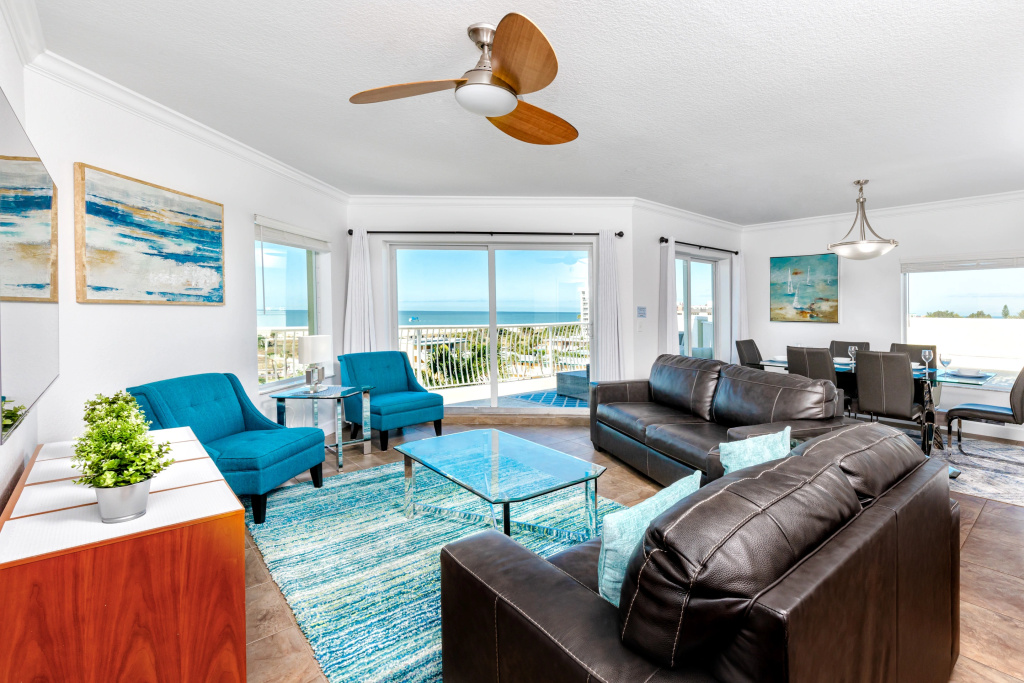 photo 1 of Luxury Spacious Penthouse Beach View Treasure Island Pool HotTub