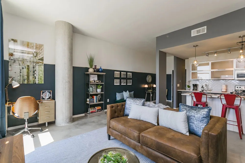 photo 1 of Mid Century Modern Downtown Condo | 30+ Night Min