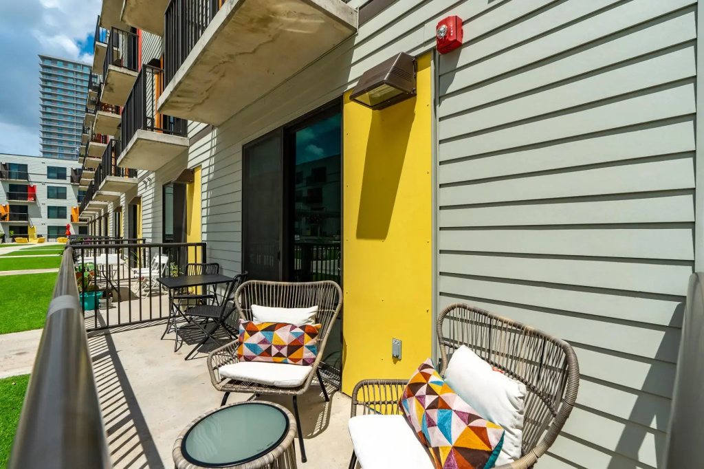 photo 1 of Mid Main Lofts #4216 | Trendy studio loft w/ patio | Midtown