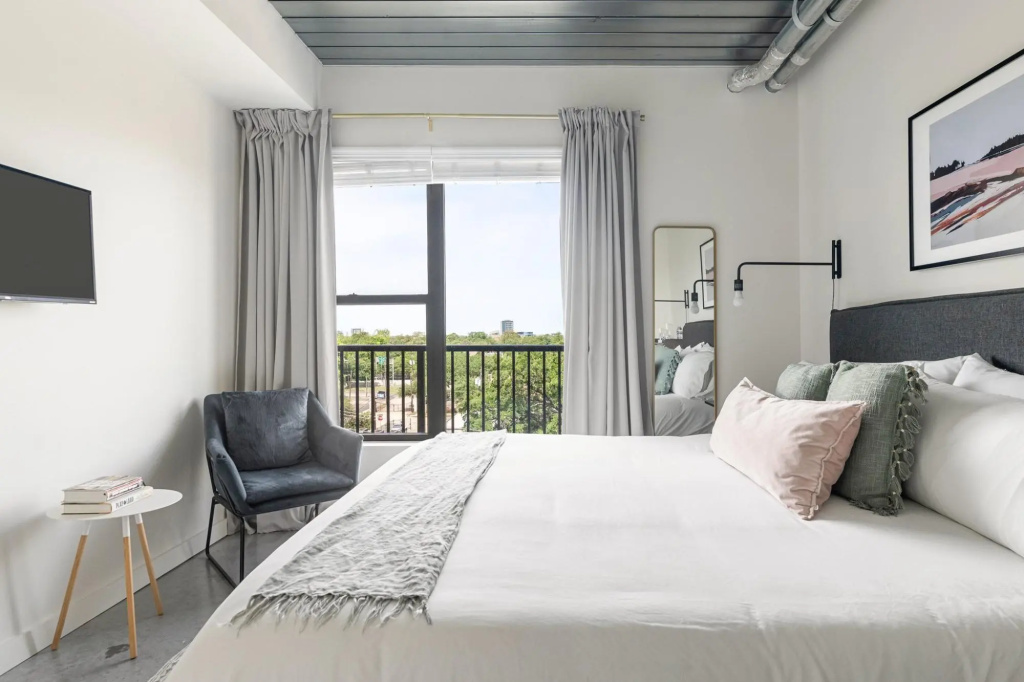 photo 1 of Mid Main Lofts #6106 | Hip & stylish modern 1BR loft | Midtown