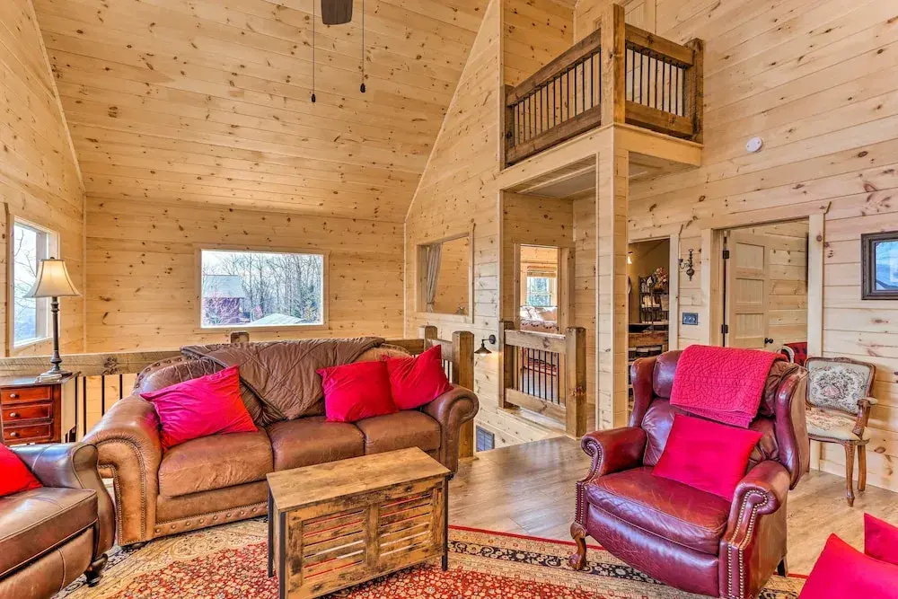 photo 1 of Mineral Bluff Cabin Near Lake Blue Ridge!