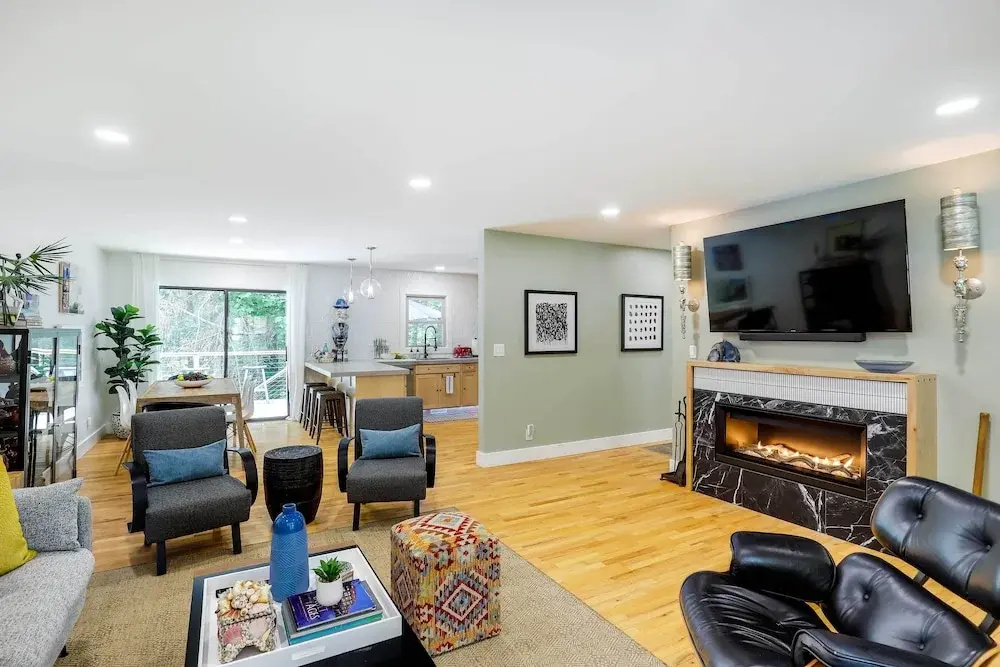 photo 1 of Modern Home w/ Hot Tub & Deck in Asheville!