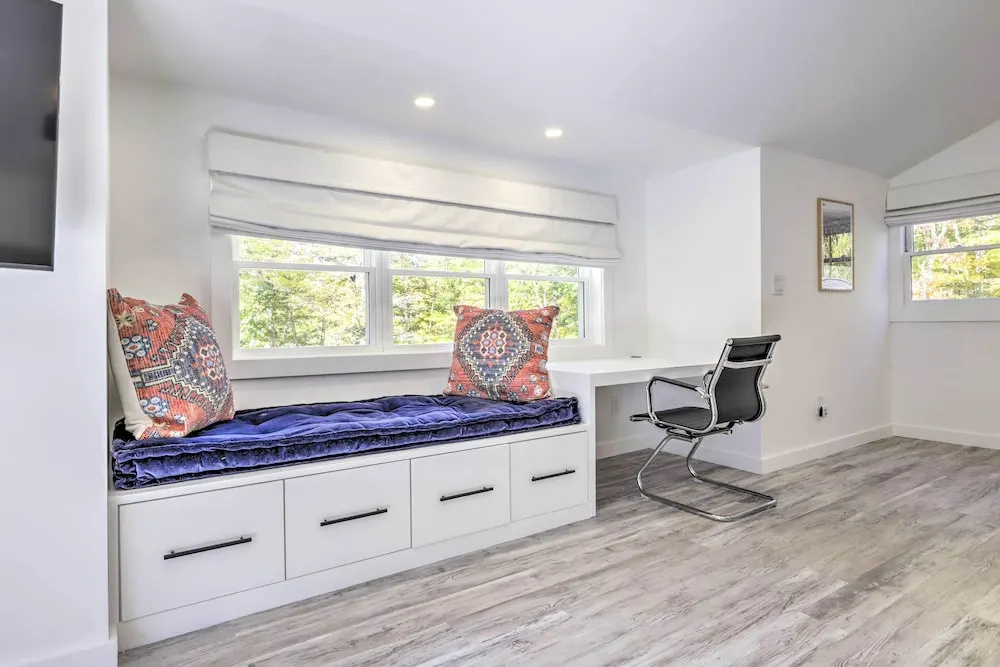 photo 1 of Modern Escape w/ Fire Pit, Near Lake Waramaug