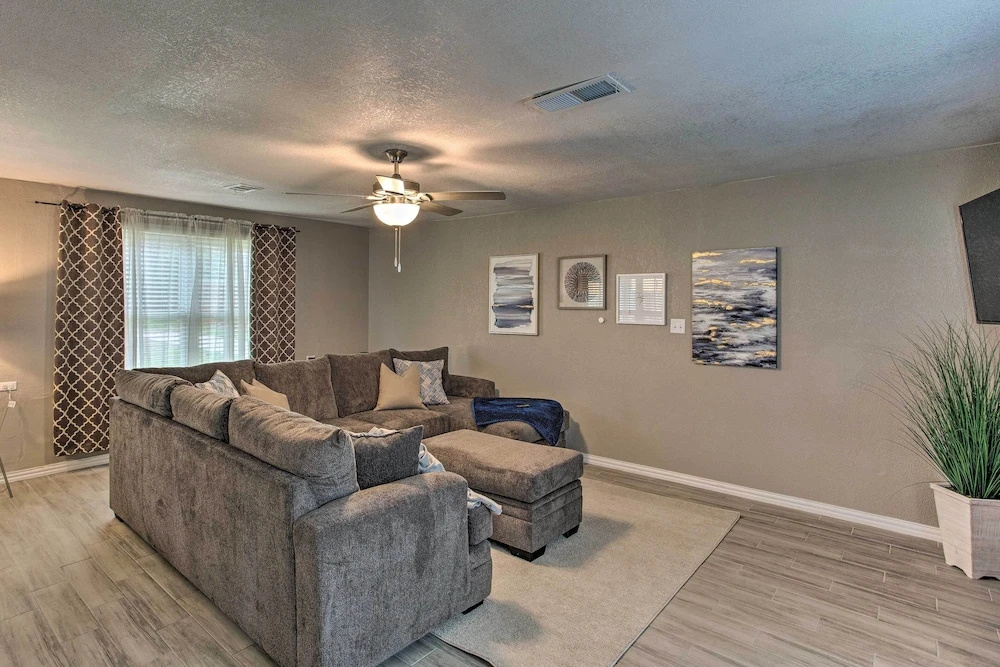 photo 1 of Walk to At&t Stadium: Arlington Home w/ Yard!