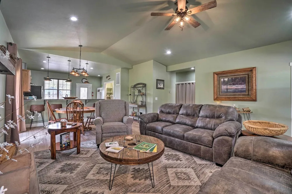 photo 1 of Modern Retreat w/ Deck: Walk to White River!
