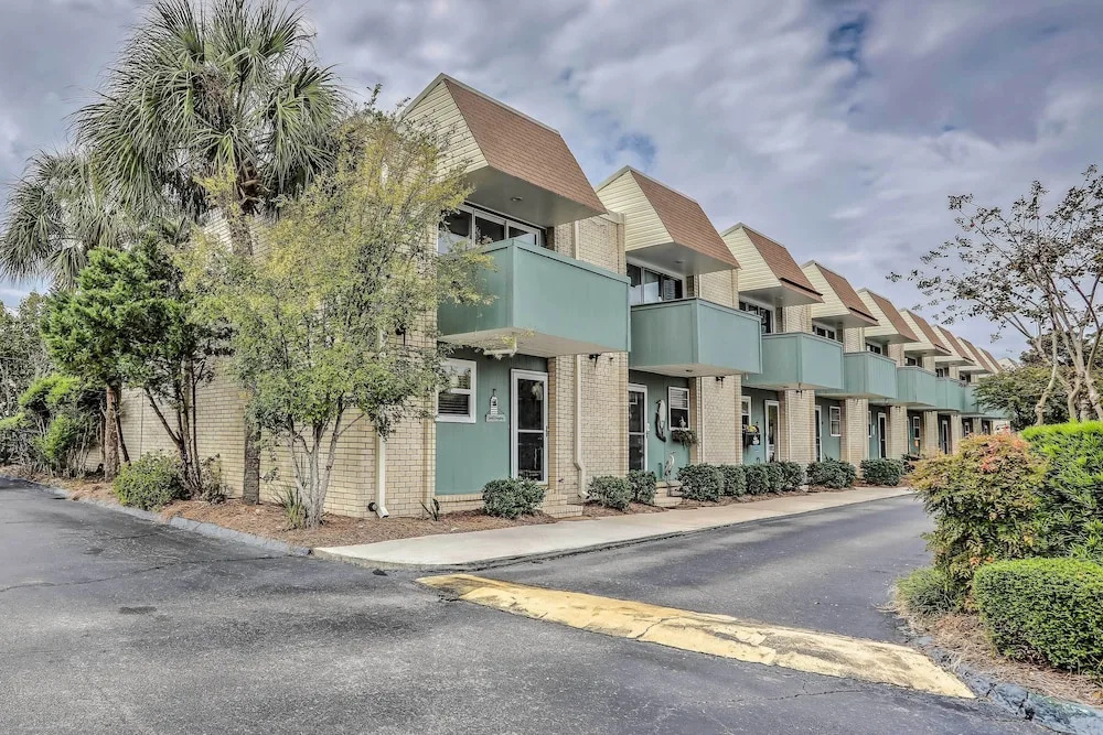 photo 1 of Walk to Ocean & Family Fun: Myrtle Beach Townhome!