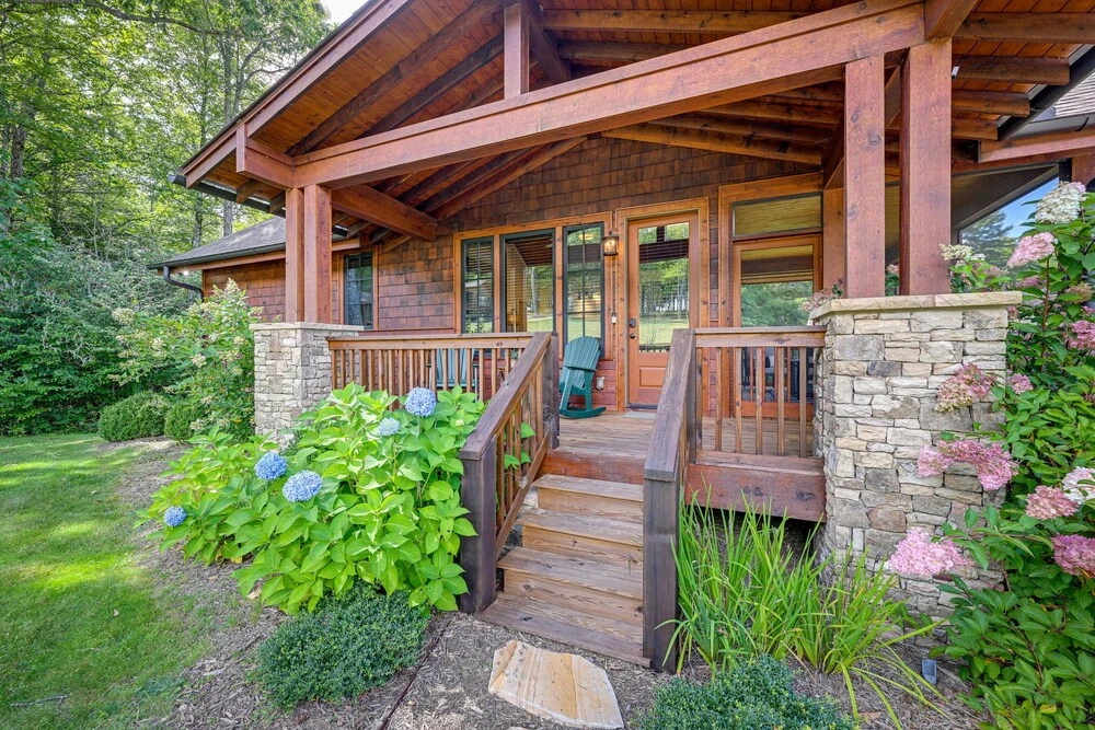 photo 1 of Modern-rustic Glenville Cabin: Golf, Hike + Unwind