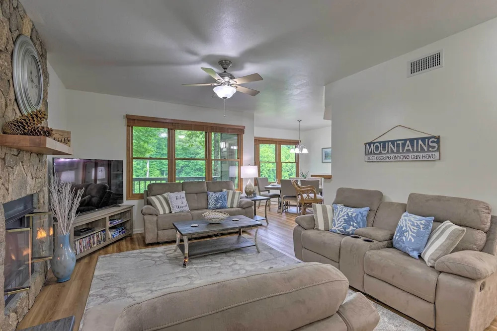 photo 1 of Blue Ridge Mtn Views: Condo w/ Furnished Balcony