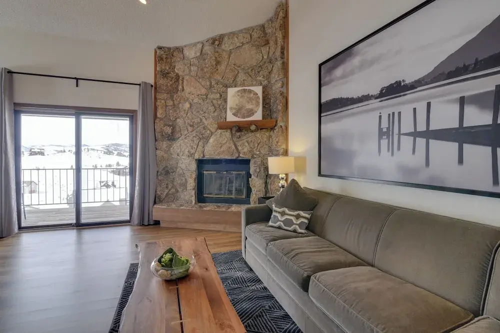 photo 1 of Balcony & Ski Slope Views: Idyllic Granby Condo!