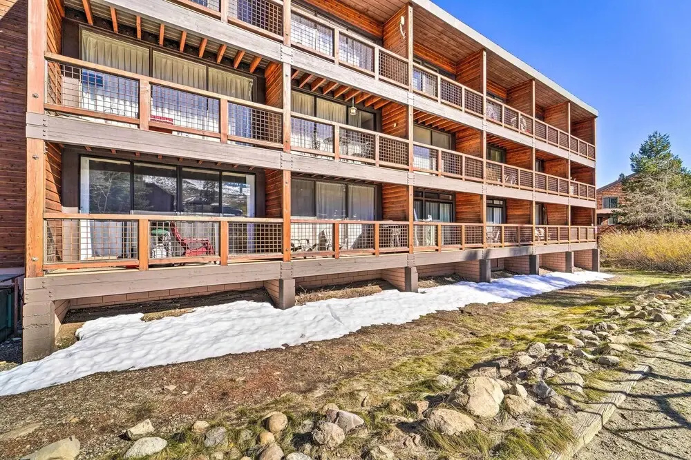 photo 1 of Walk to Ski Resort: Tahoe Donner Studio w/ Balcony