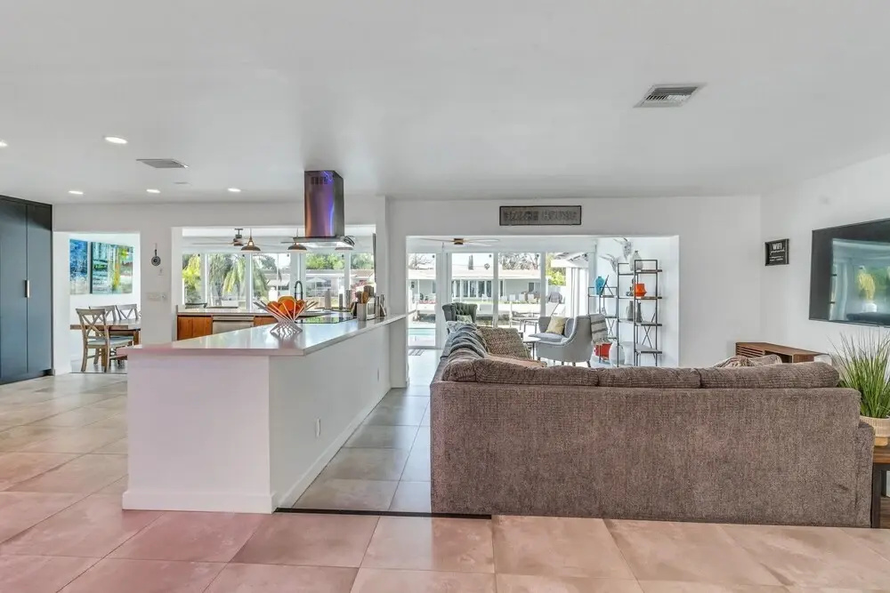 photo 1 of New Gorgeous Modern Hollywood Waterfront Home W/ Private Pool & Dock 4 Bedroom Home by Redawning