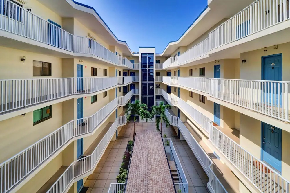 photo 1 of New Listing! Beachfront Perch W/ Pool & Balcony 2 Bedroom Condo