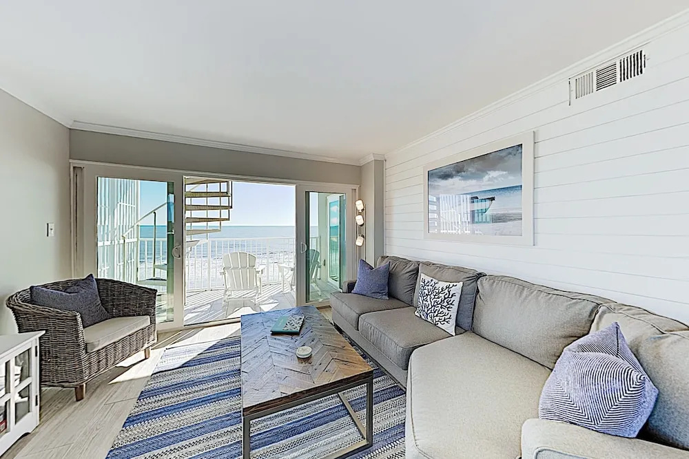 photo 1 of New Listing! Chic Ocean-View Condo W/ Rooftop Deck Condo