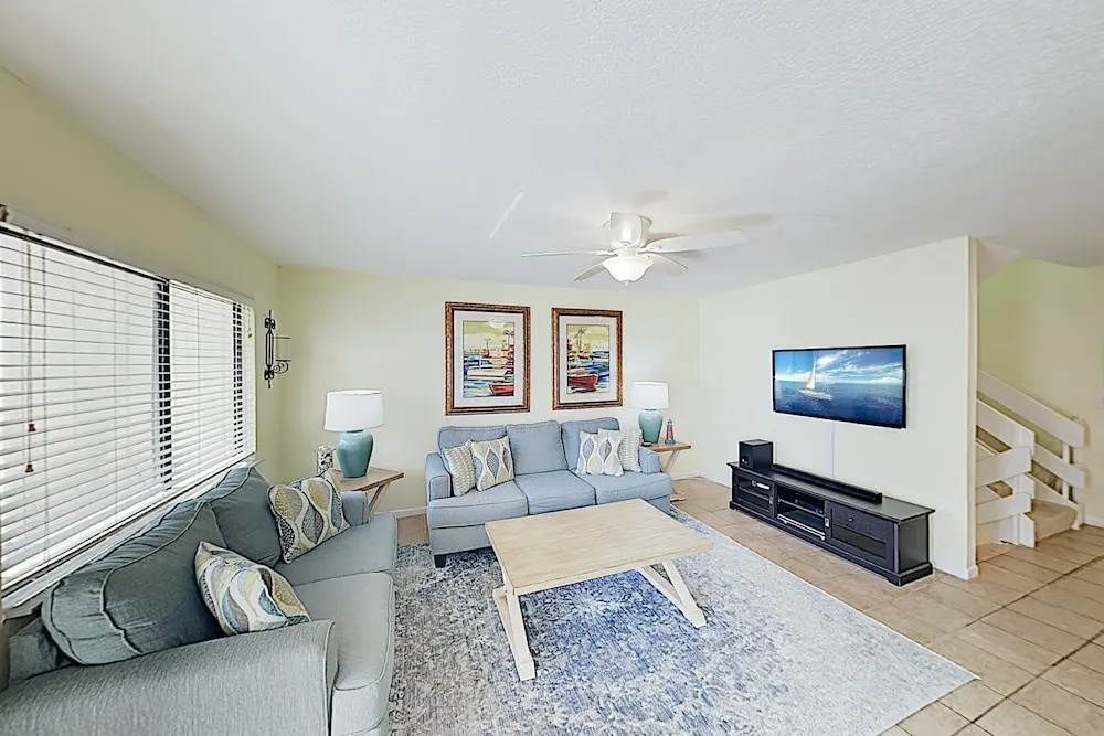 photo 1 of New Listing! Gulf-front W/ Balcony & Pool 3 Bedroom Condo