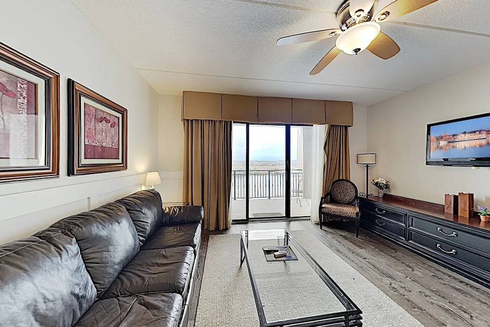 photo 1 of New Listing! Lovely Riverfront W/ Balcony 1 Bedroom Condo