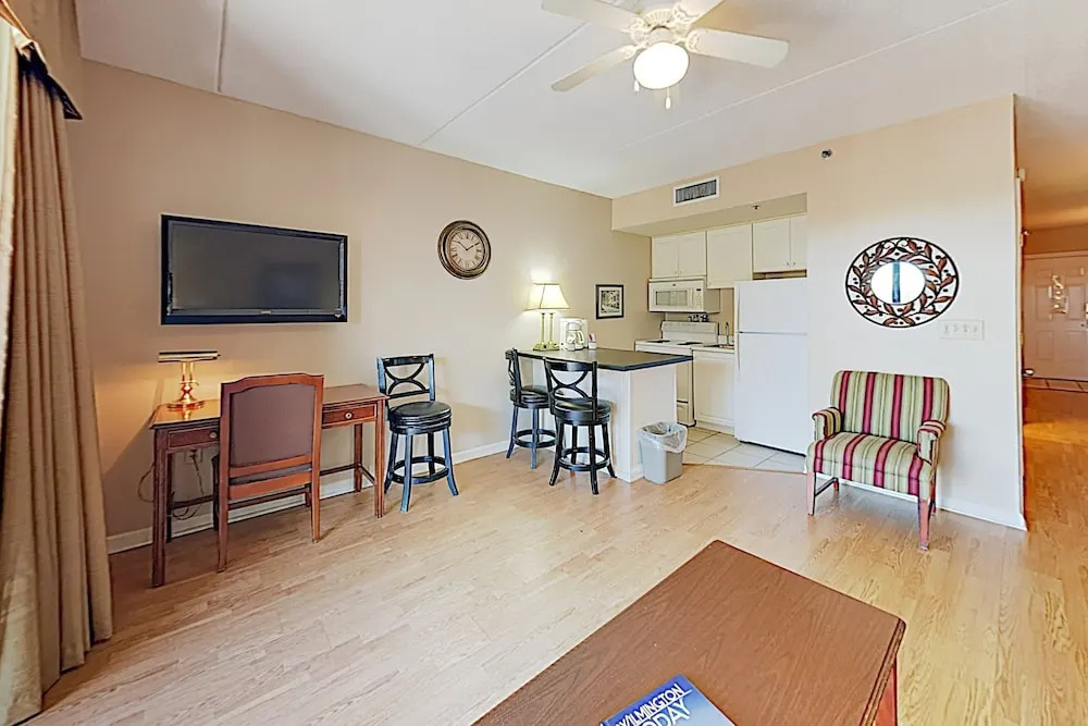 photo 1 of New Listing! Lovely River-view W/ Balcony 1 Bedroom Condo