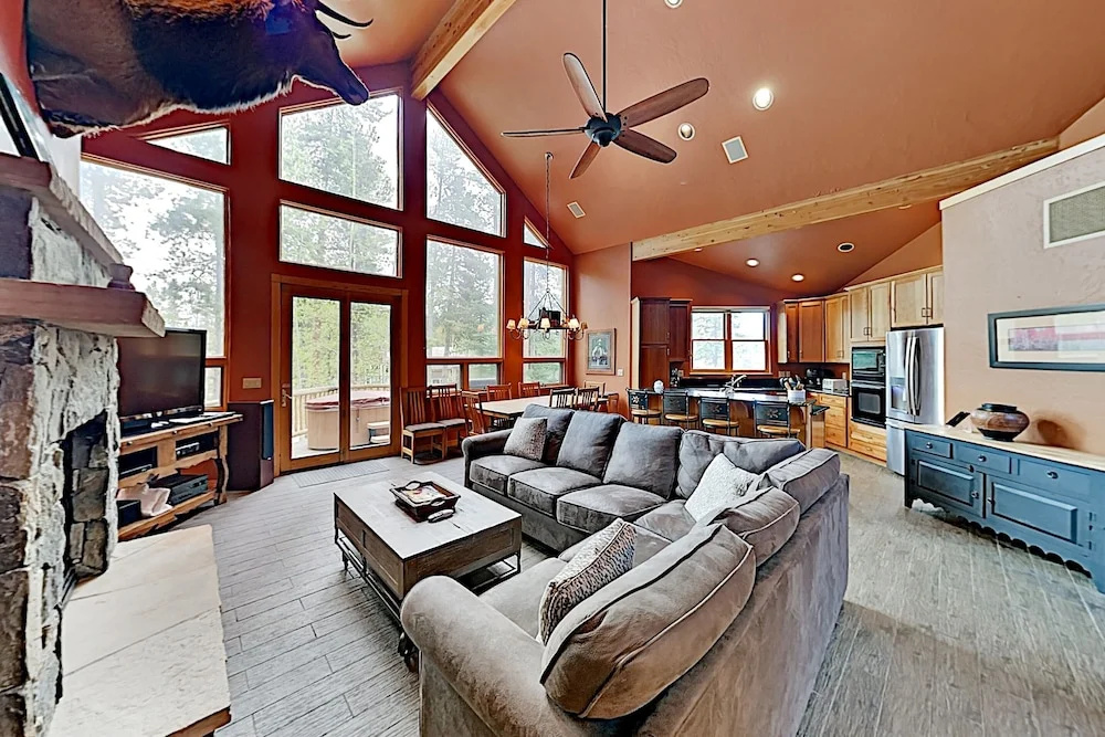 photo 1 of New Listing! Modern Ski Lodge W/ Hot Tub 4 Bedroom Home