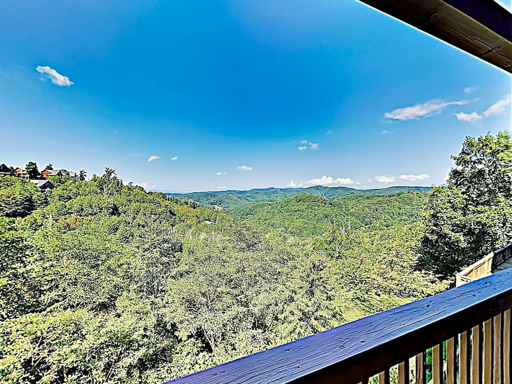 photo 1 of New Listing! Scenic Wolf W/ Hot Tub & Sauna 4 Bedroom Home