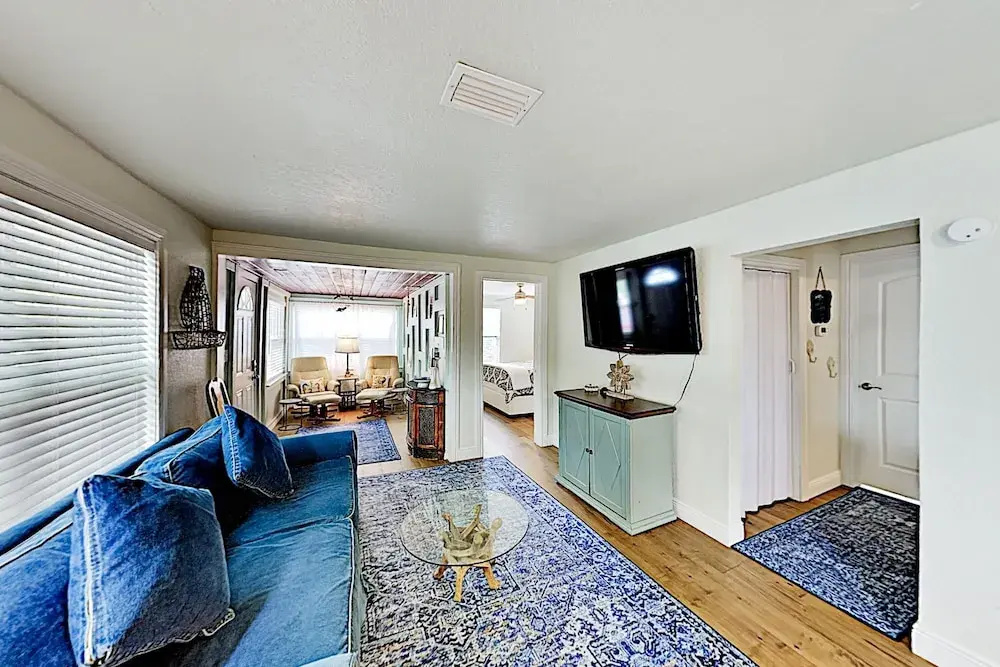 photo 1 of New Listing! Updated Coastal Charmer W/ Hot Tub 2 Bedroom Home